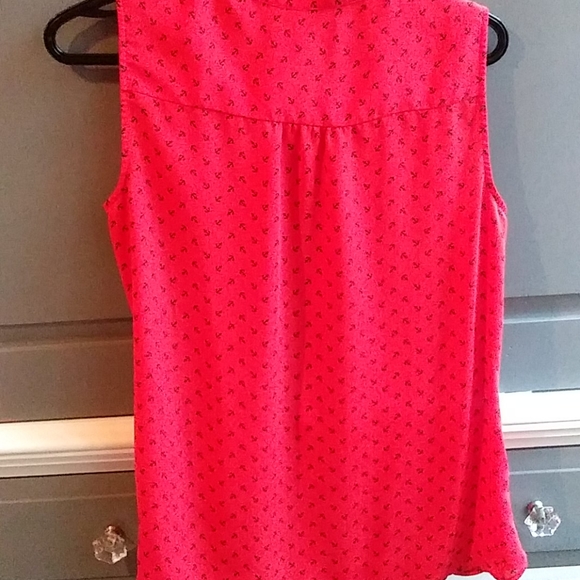 BANANA REPUBLIC Sheer Sleeveless Blouse - Picture 3 of 3